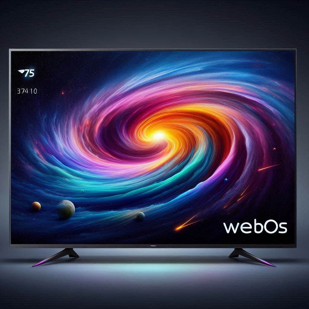 75 Inch Smart LED TV from Swan Store - Large Screen Experience